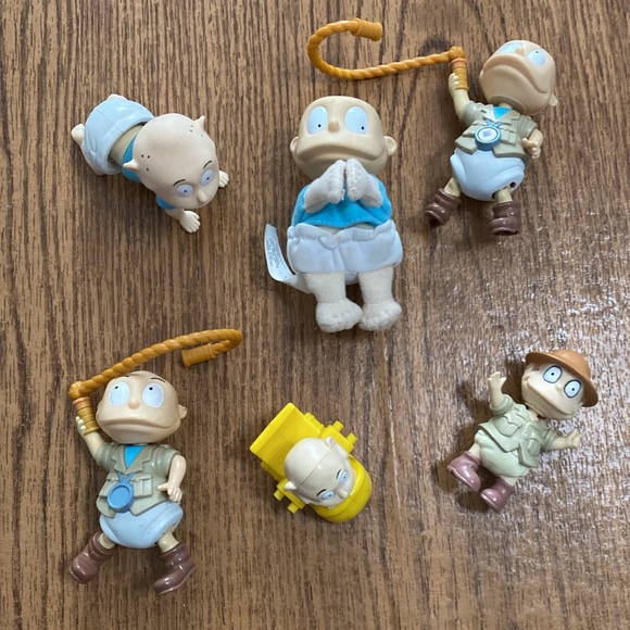 Large lot of Rugrats toys/VHS tapes, vintage - Picture 6 of 13